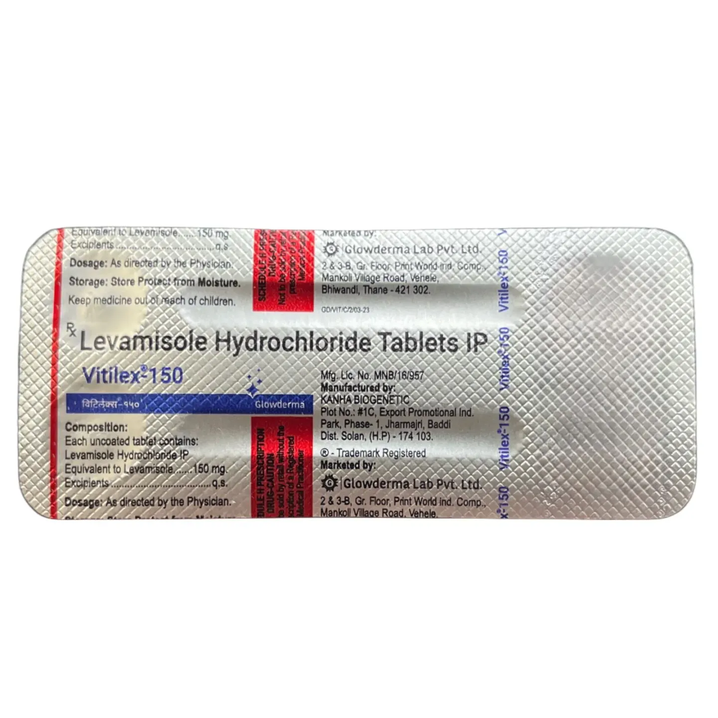 Vitilex 150mg Tablet product image