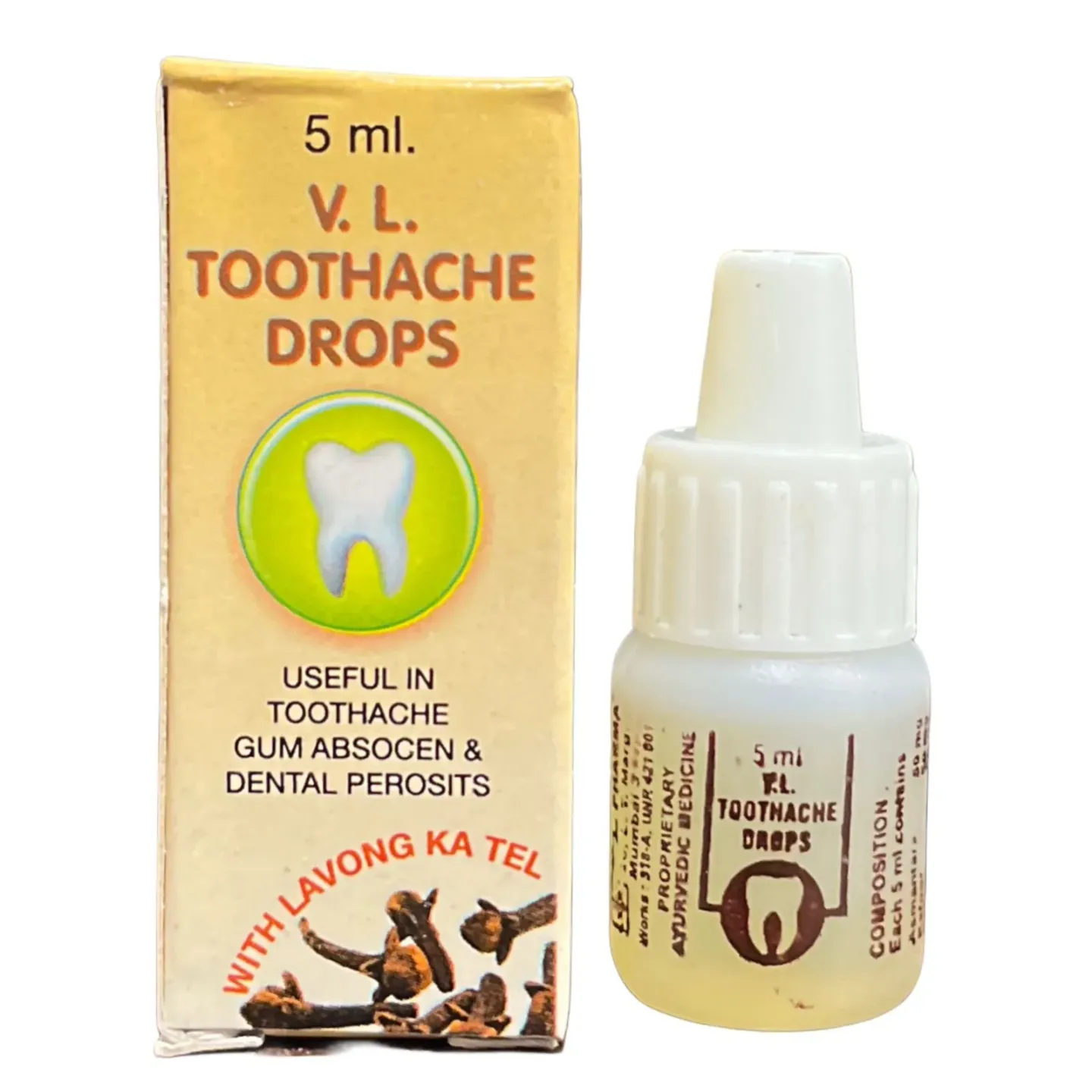 Vl Toothache Drops product image