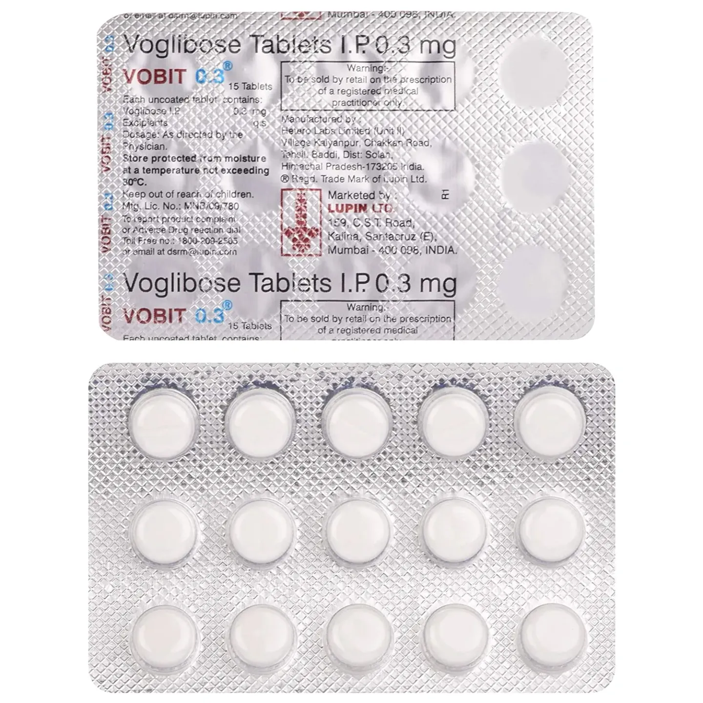 Vobit 0.3 Tablet product image