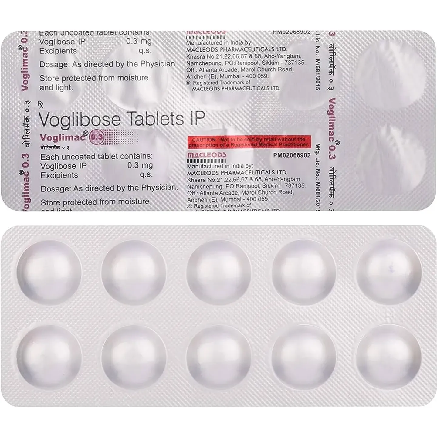 Voglimac 0.3 Tablet product image