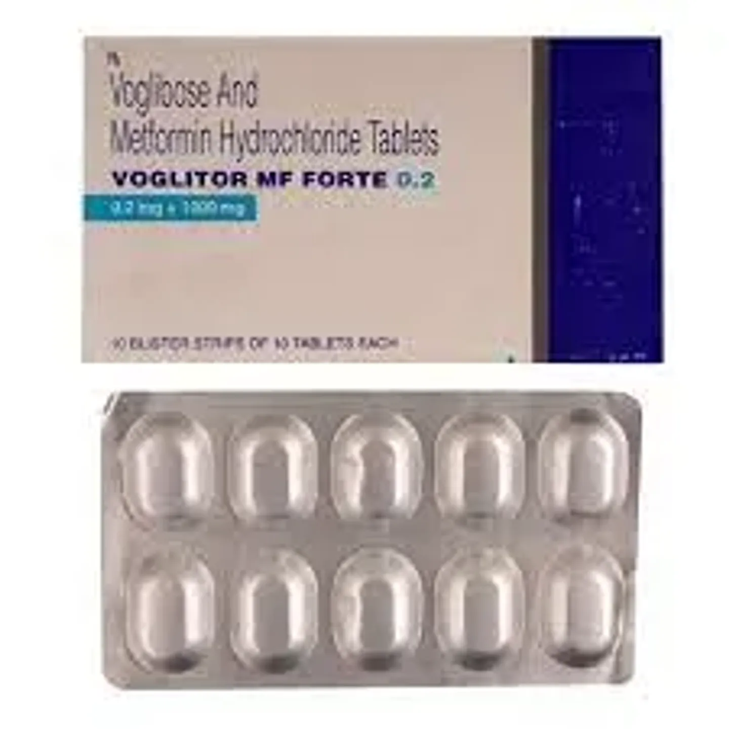 Voglitor Mf Forte 0.2 Tablet product image