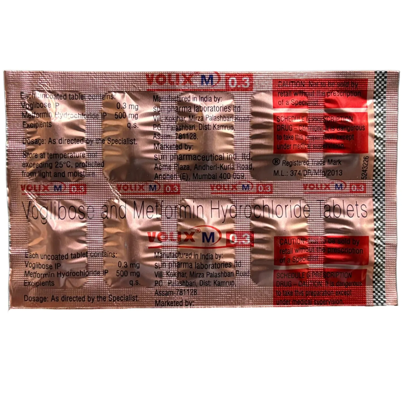 Volix M 0.3 Tablet product image