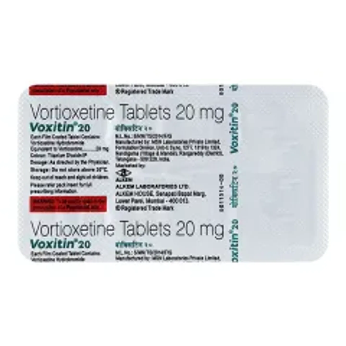Voxitin 20 Tablet product image
