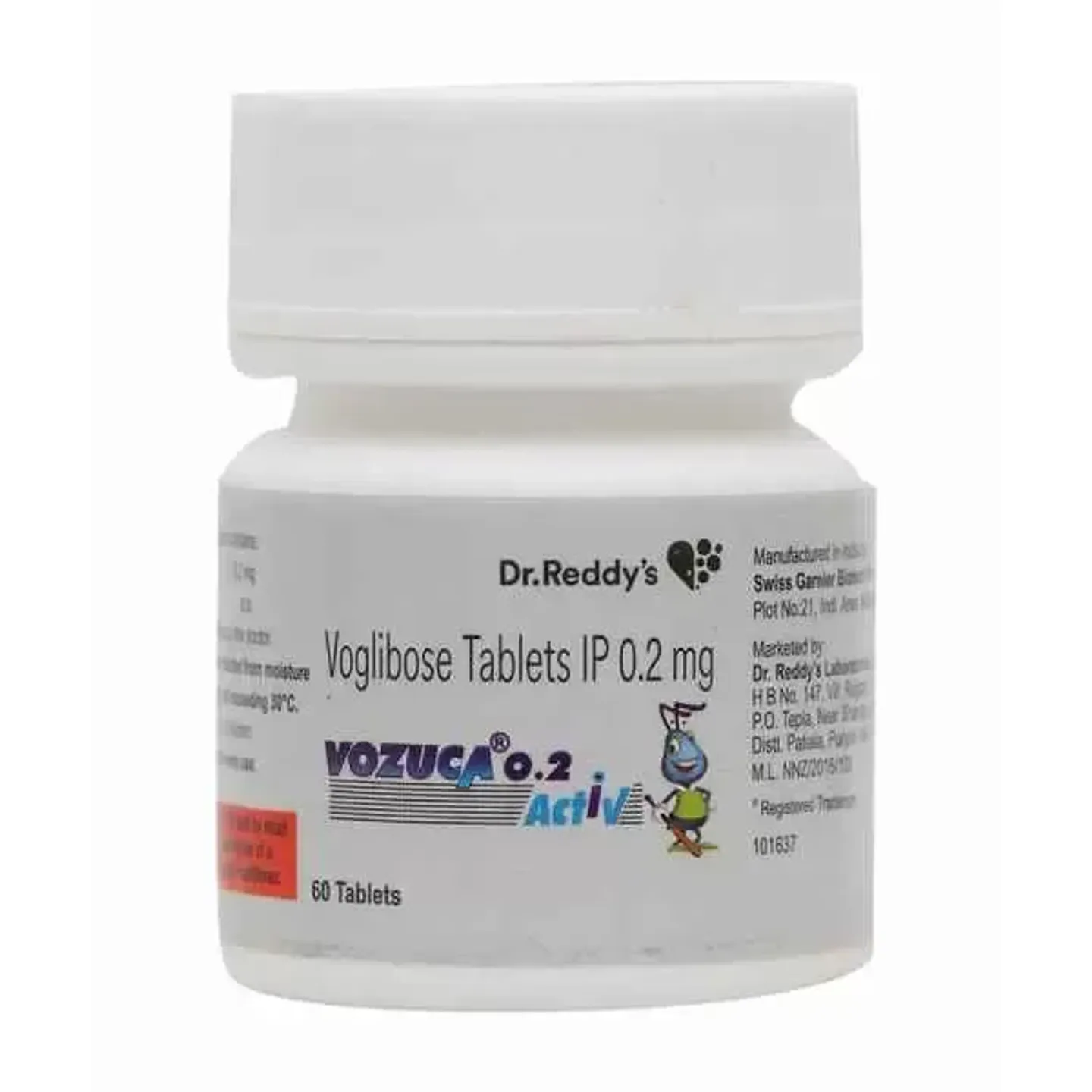 Vozuca Activ 0.2 Tablet product image