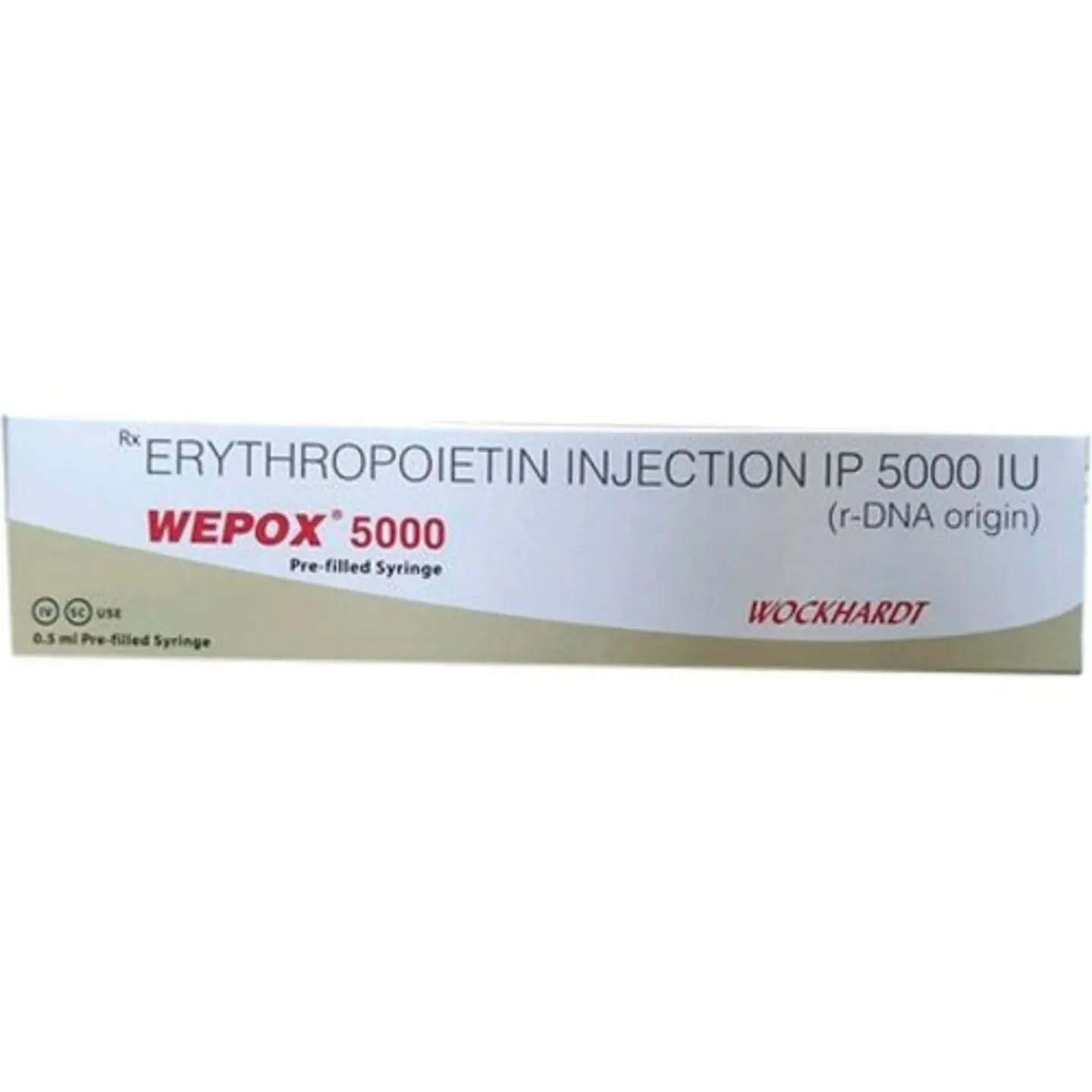 Wepox 5000iu Injection product image