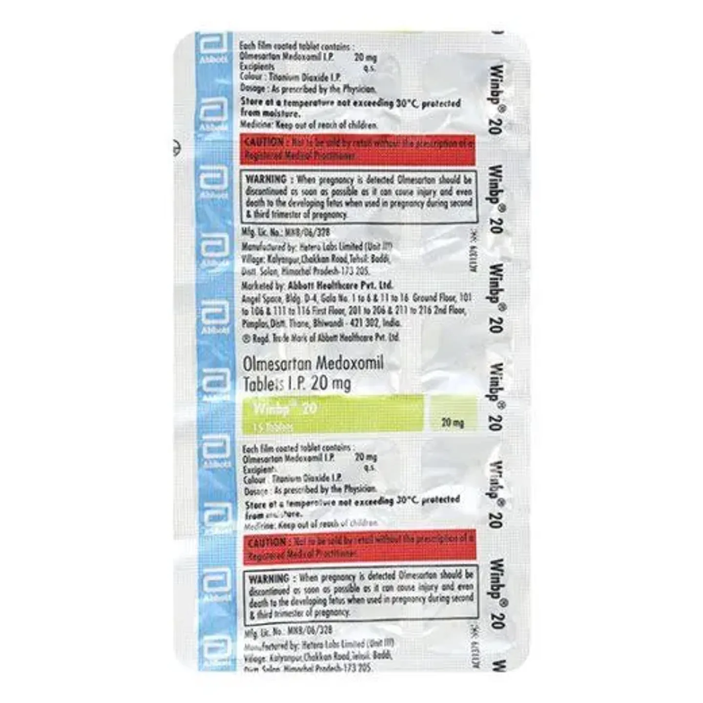 Winbp 20 Tablet product image