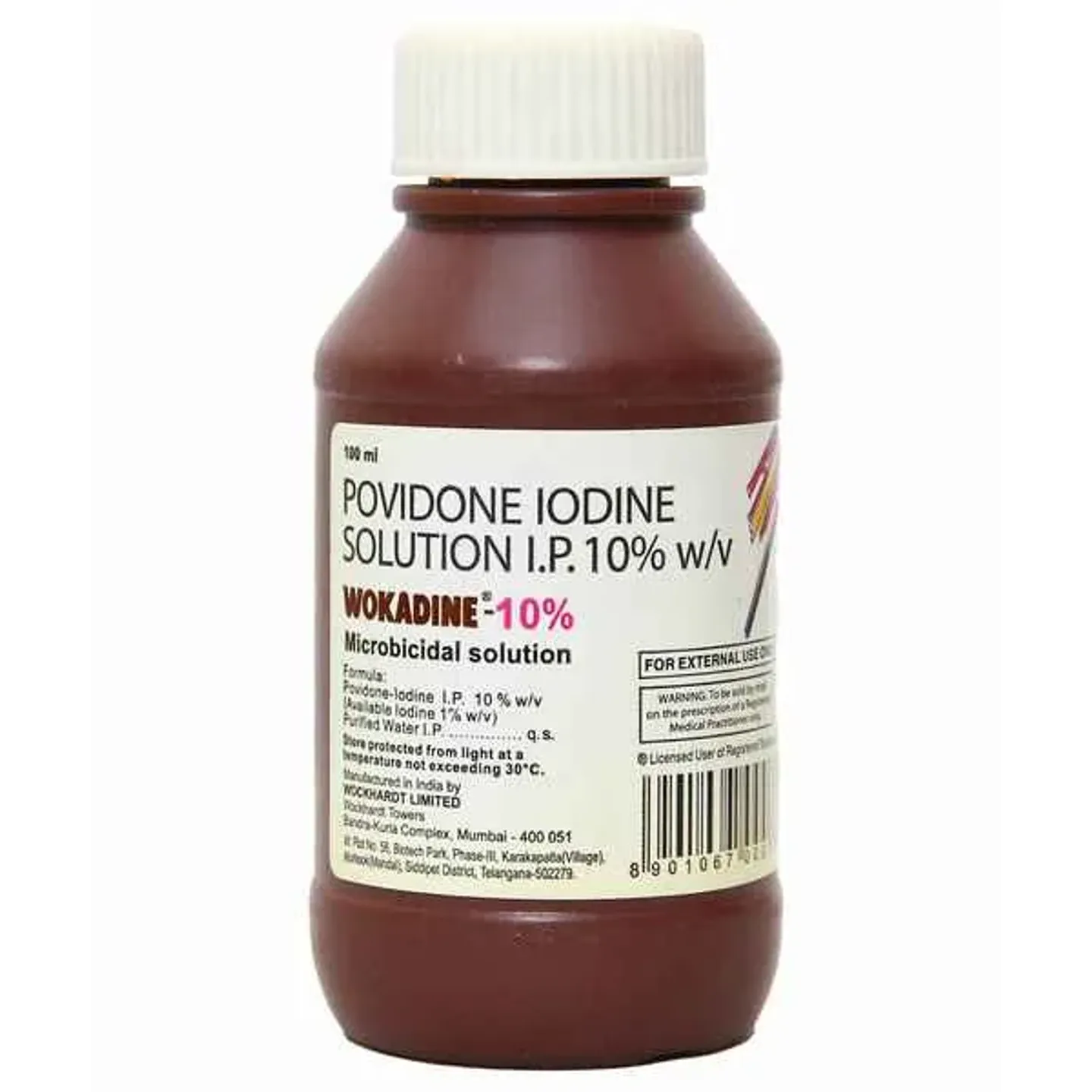 Wokadine 10% Solution 100ml product image