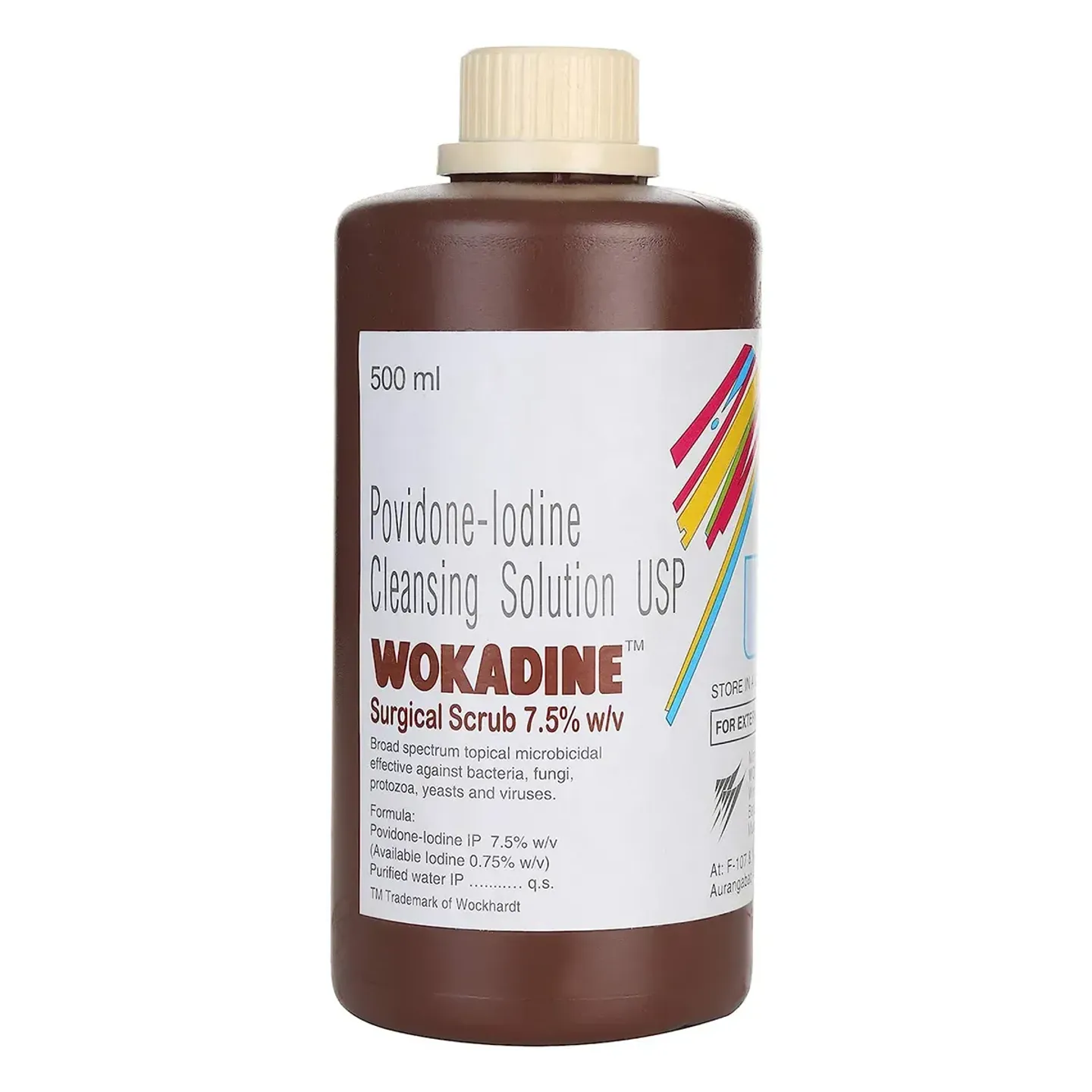Wokadine 7.5% Surgical Scrub 500ml product image