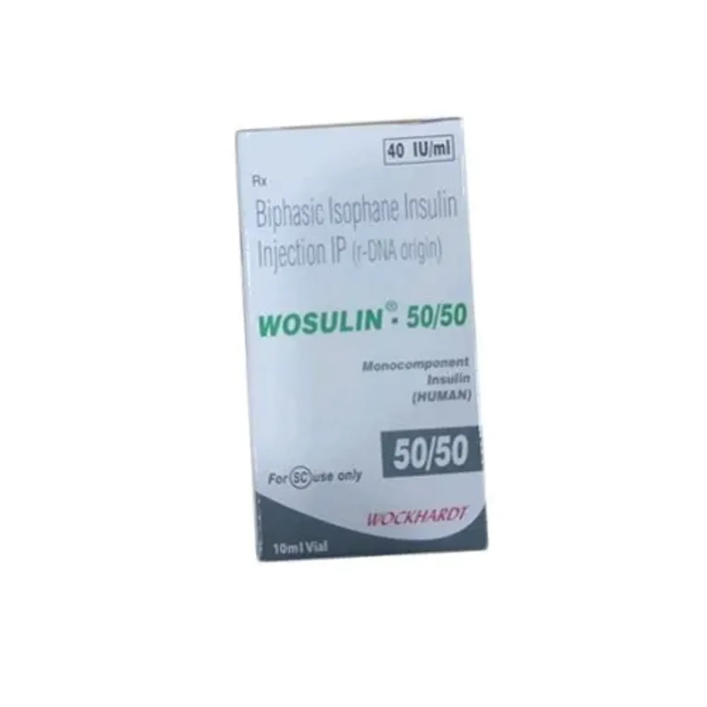 Wosulin 50/50 Injection 15ml product image