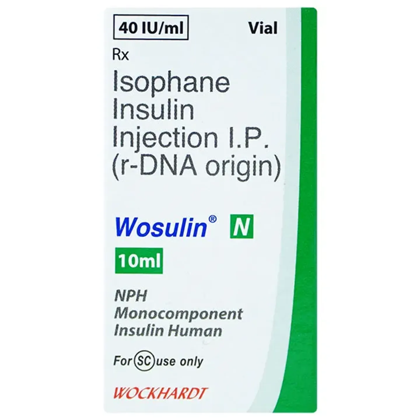 Wosulin N Injection product image