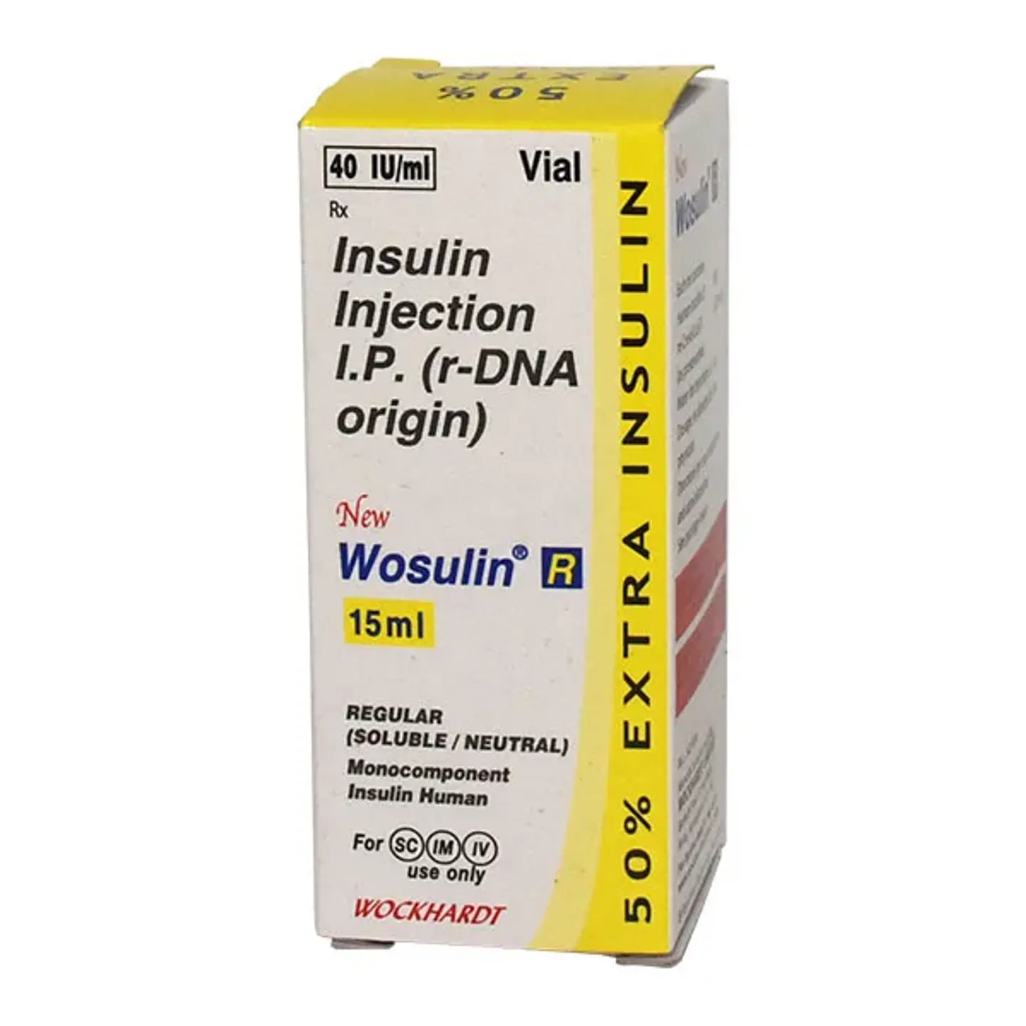 Wosulin R Injection product image