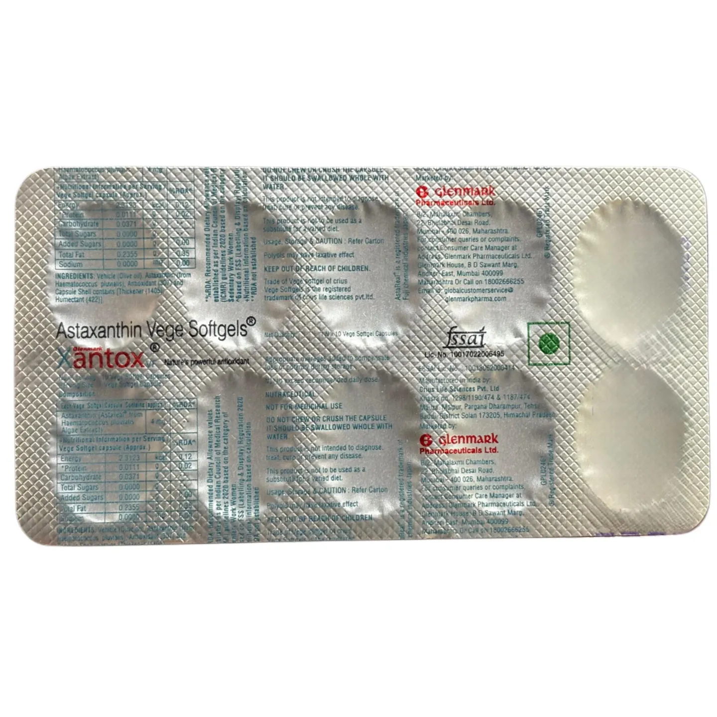 Xantox Vf Capsule product image