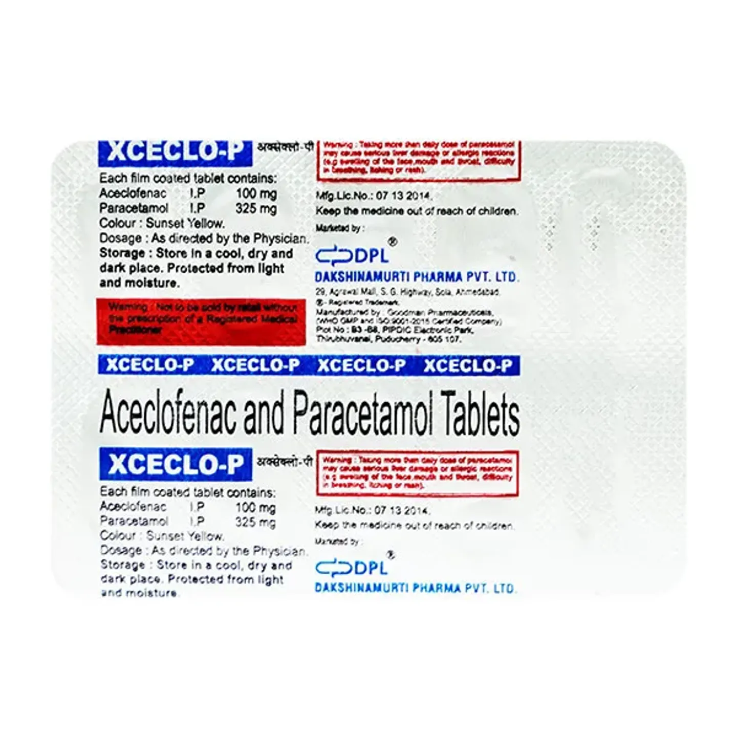 Xceclo P Tablet product image