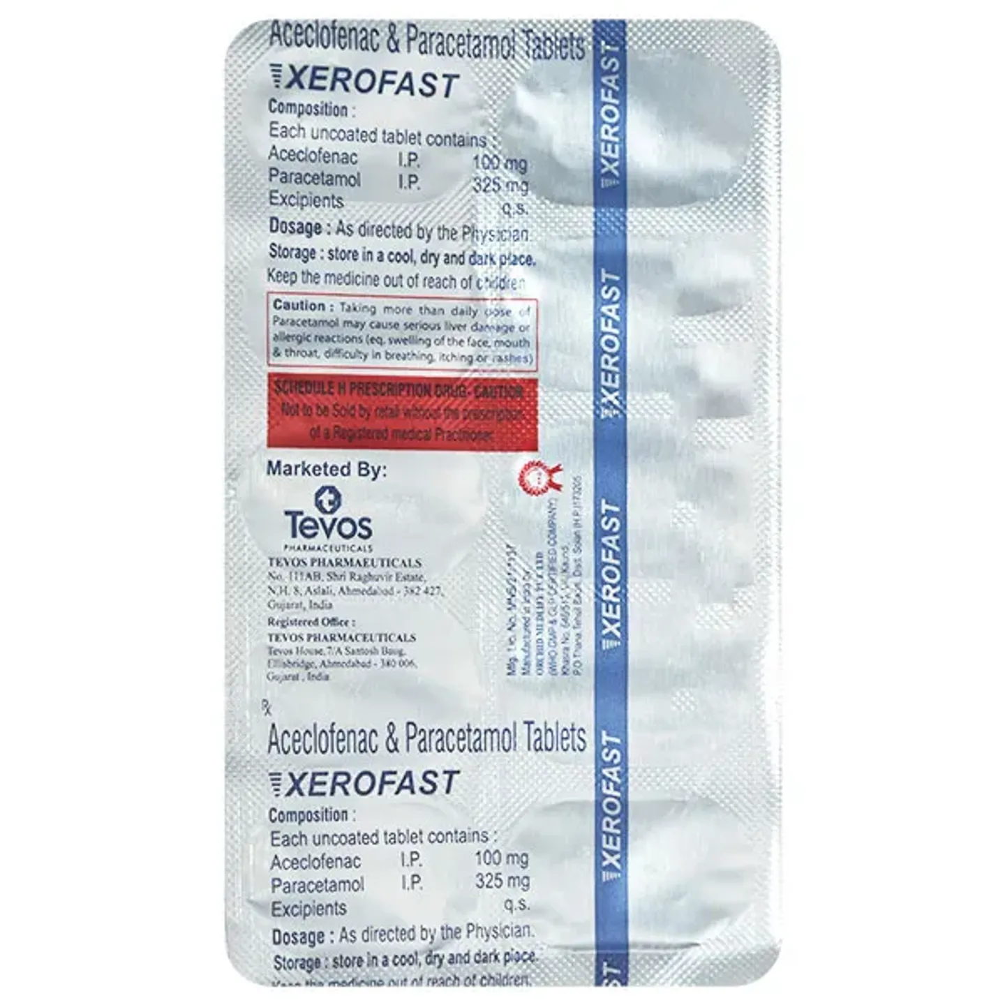 Xerofast Tablet product image
