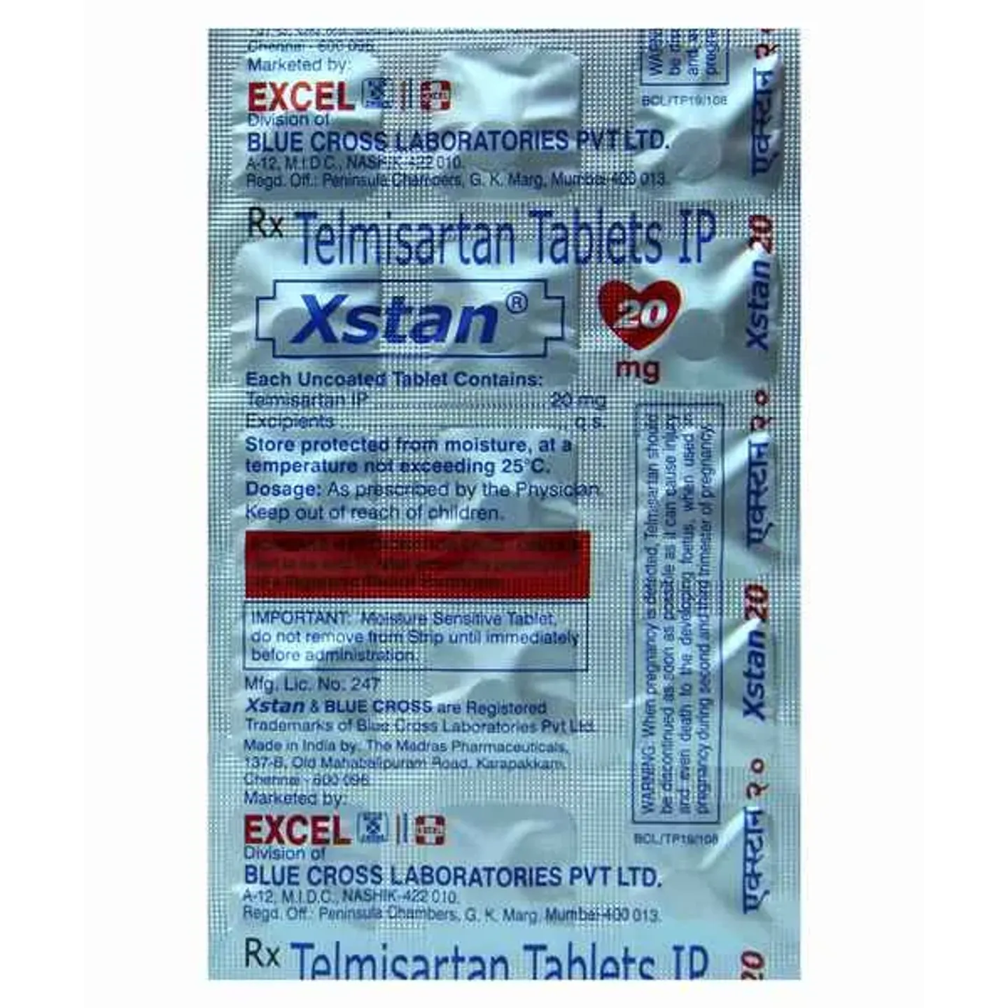 Xstan 20 Tablet product image