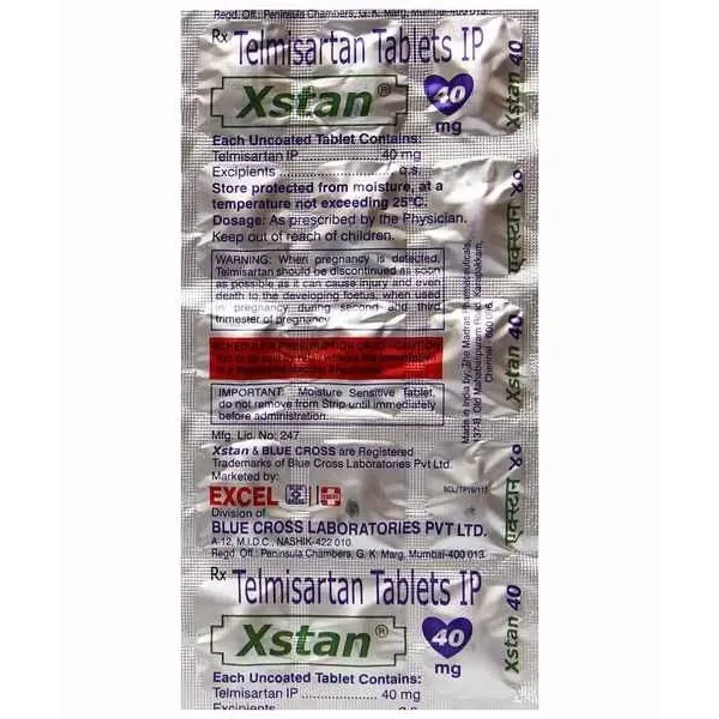 Xstan 40 Tablet product image
