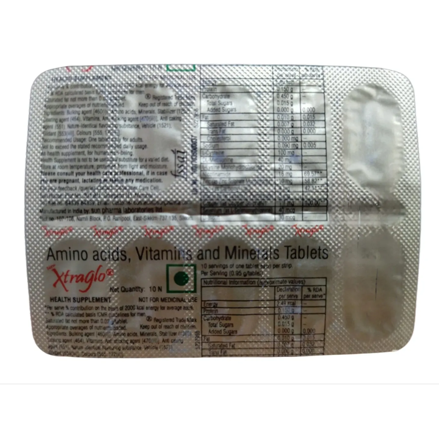 Xtraglo Tablet product image