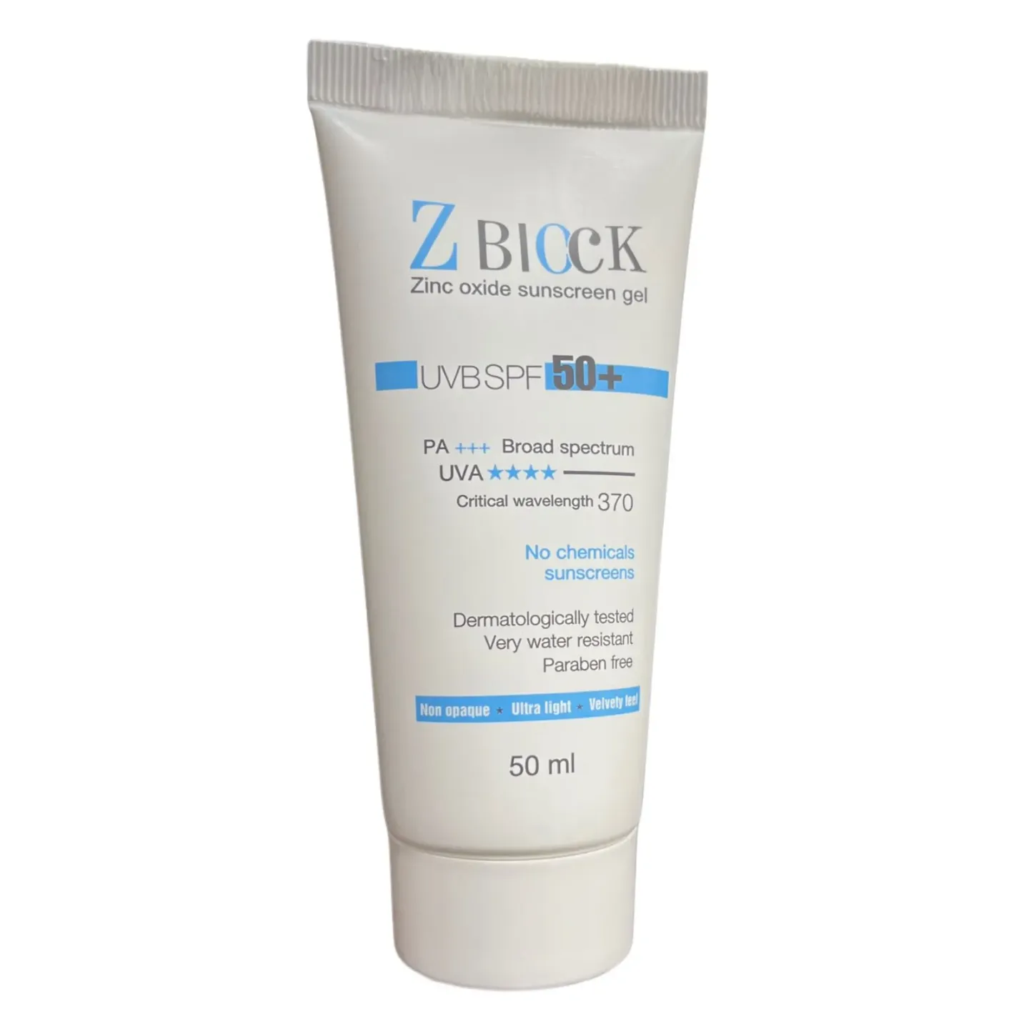 Z Block Spf 50+ Pa+++ Sunscreen Gel product image