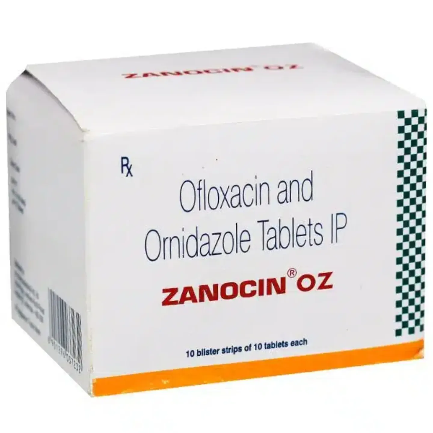 Zanocin Oz Tablet product image