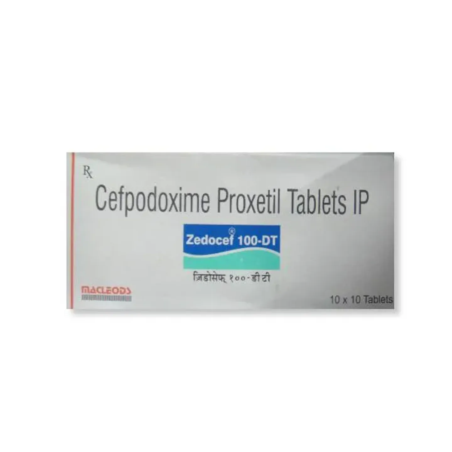 Zedocef 100 Dt Tablet product image
