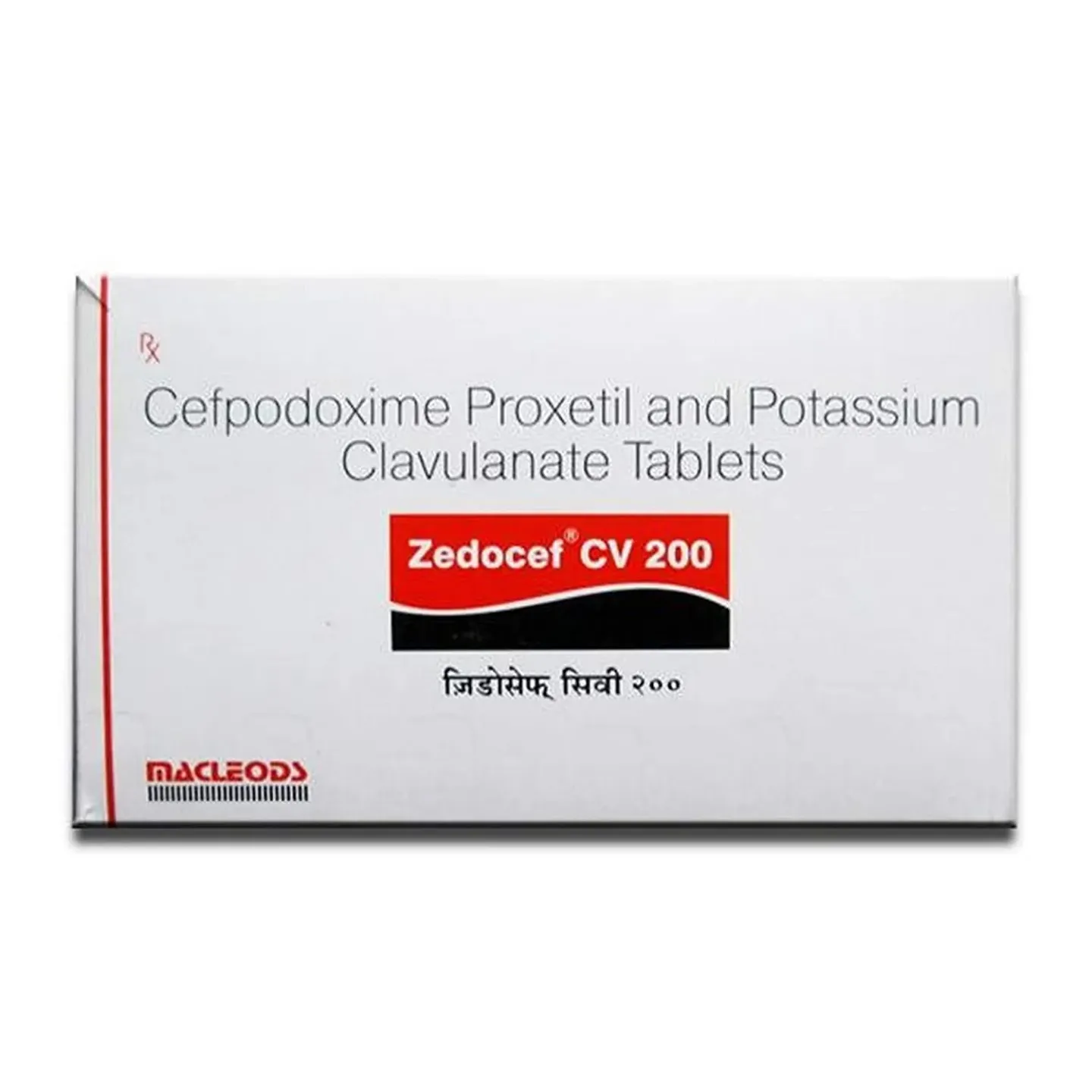 Zedocef Cv 200 Tablet product image