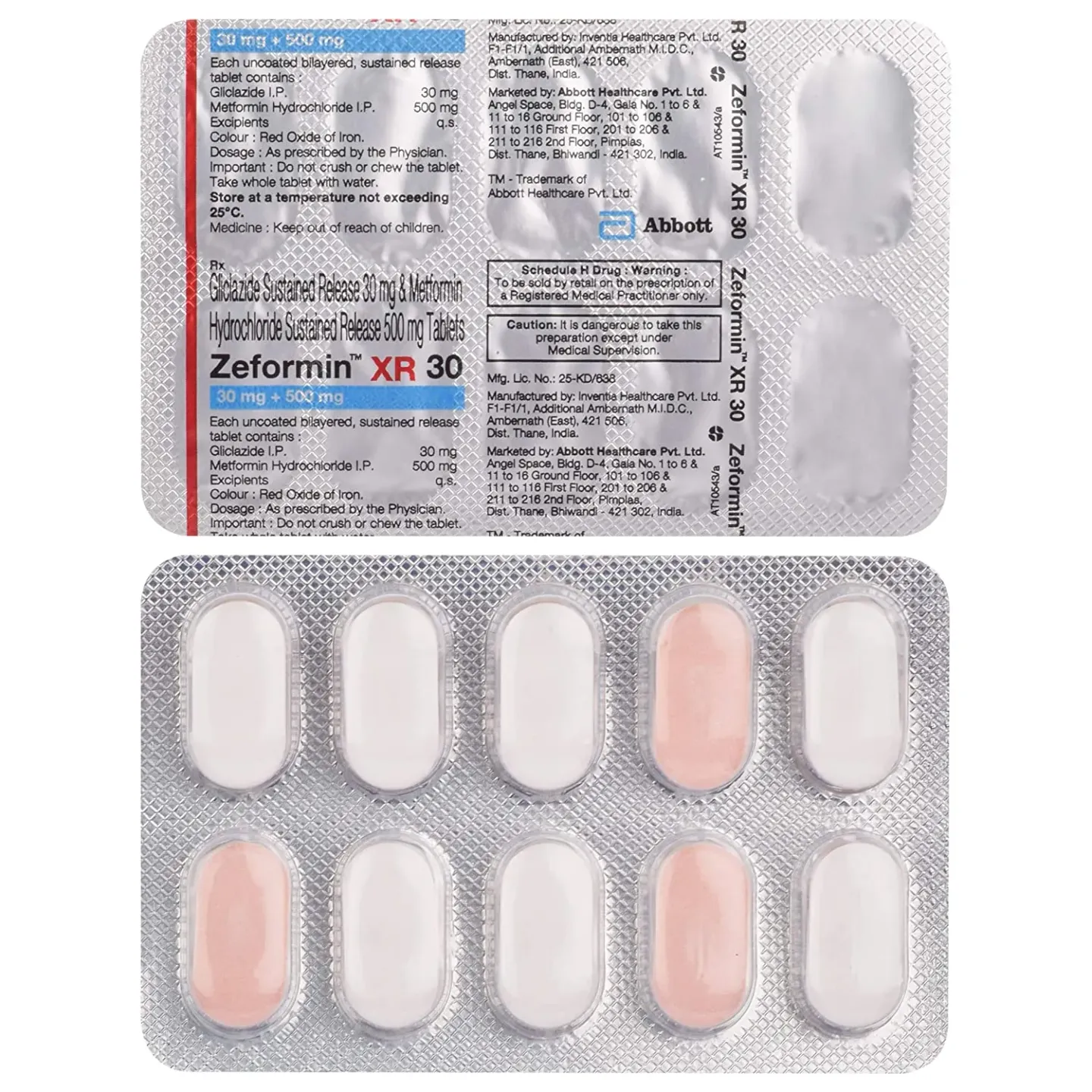 Zeformin Xr 30 Tab product image