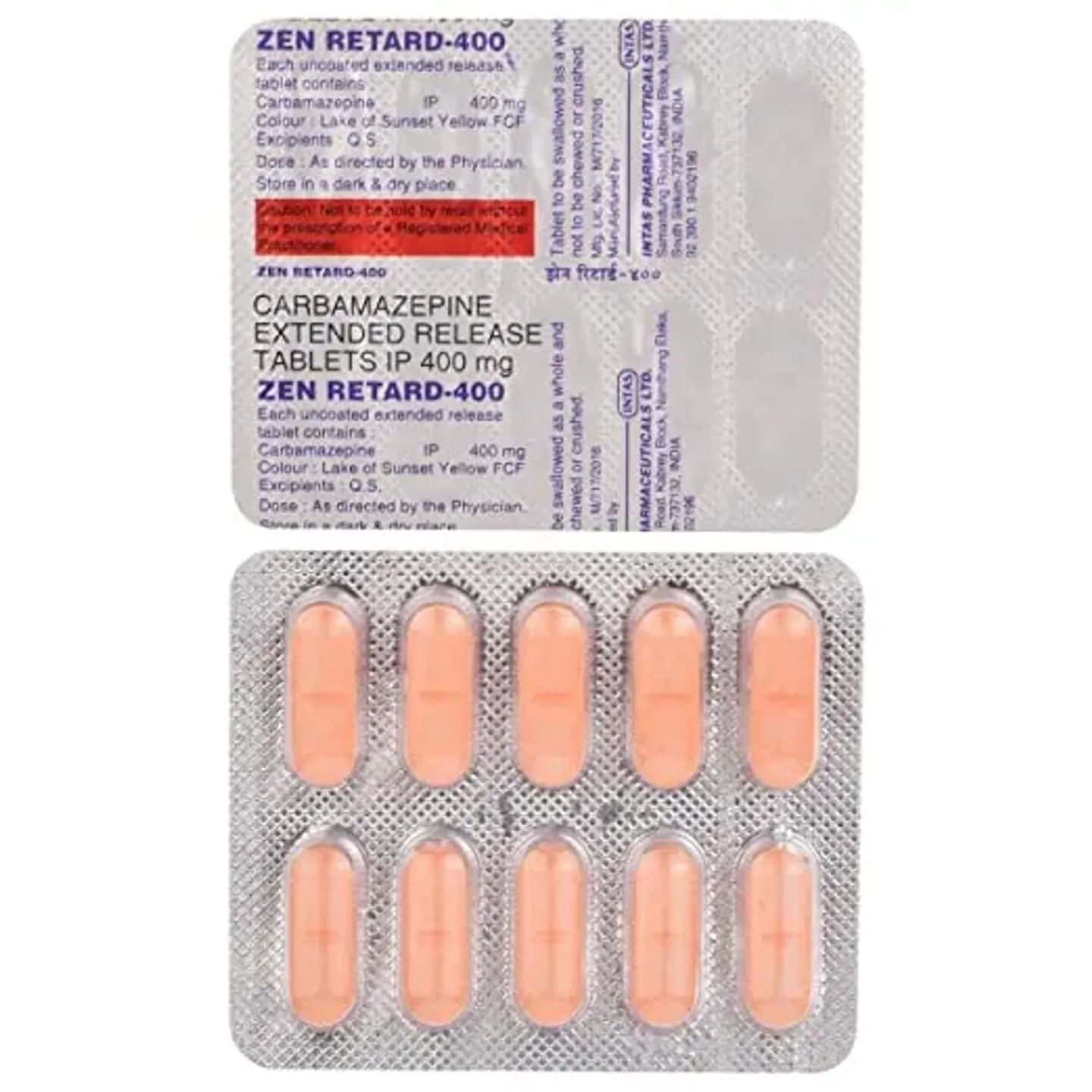 Zen Retard 400 Tablet product image