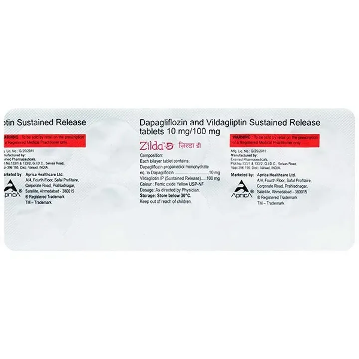 Zilda D Tablet product image