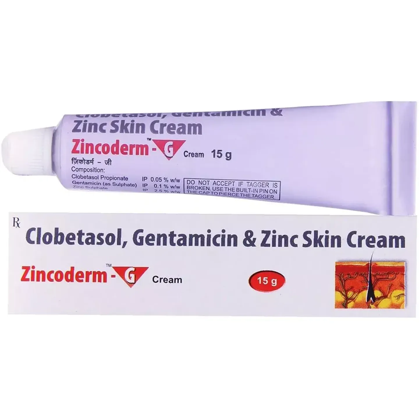 Zincoderm G Cream 15gm product image