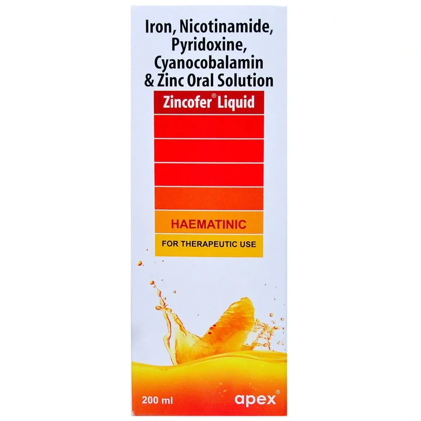 Zincofer Liquid 200ml product image