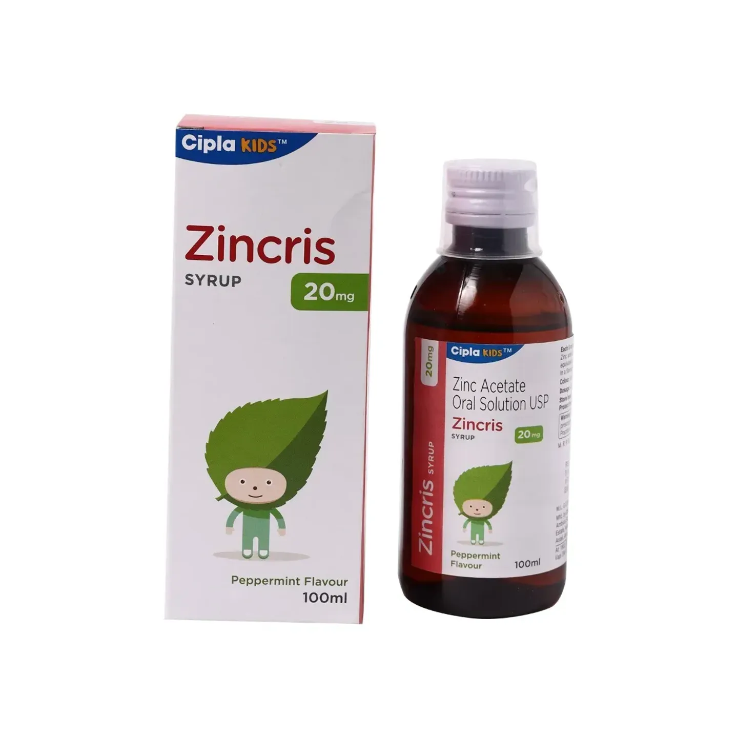 Zincris Syrup 100ml product image