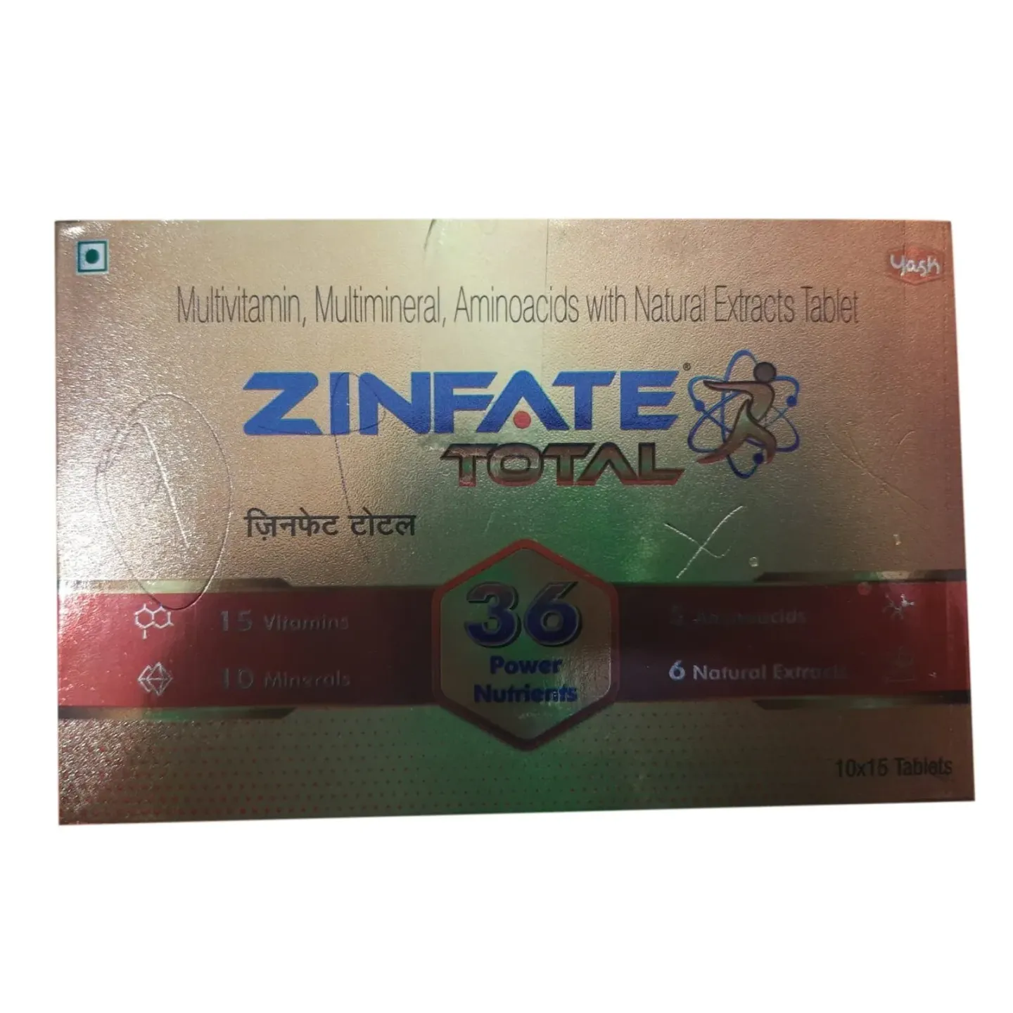 Zinfate Total Tablet product image