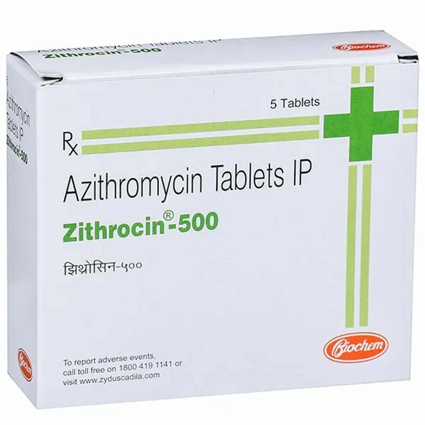 Zithrocin 500 Tablet product image