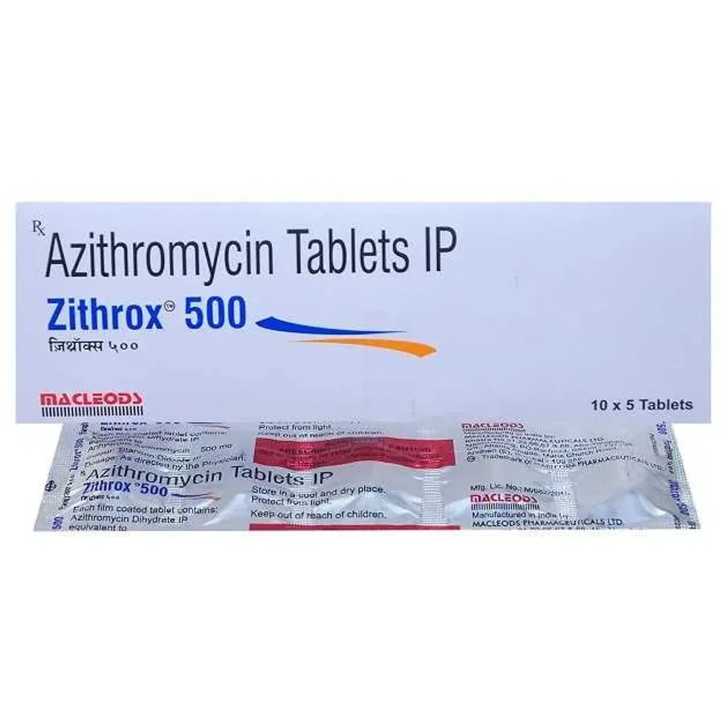 Zithrox 500 Tablet product image