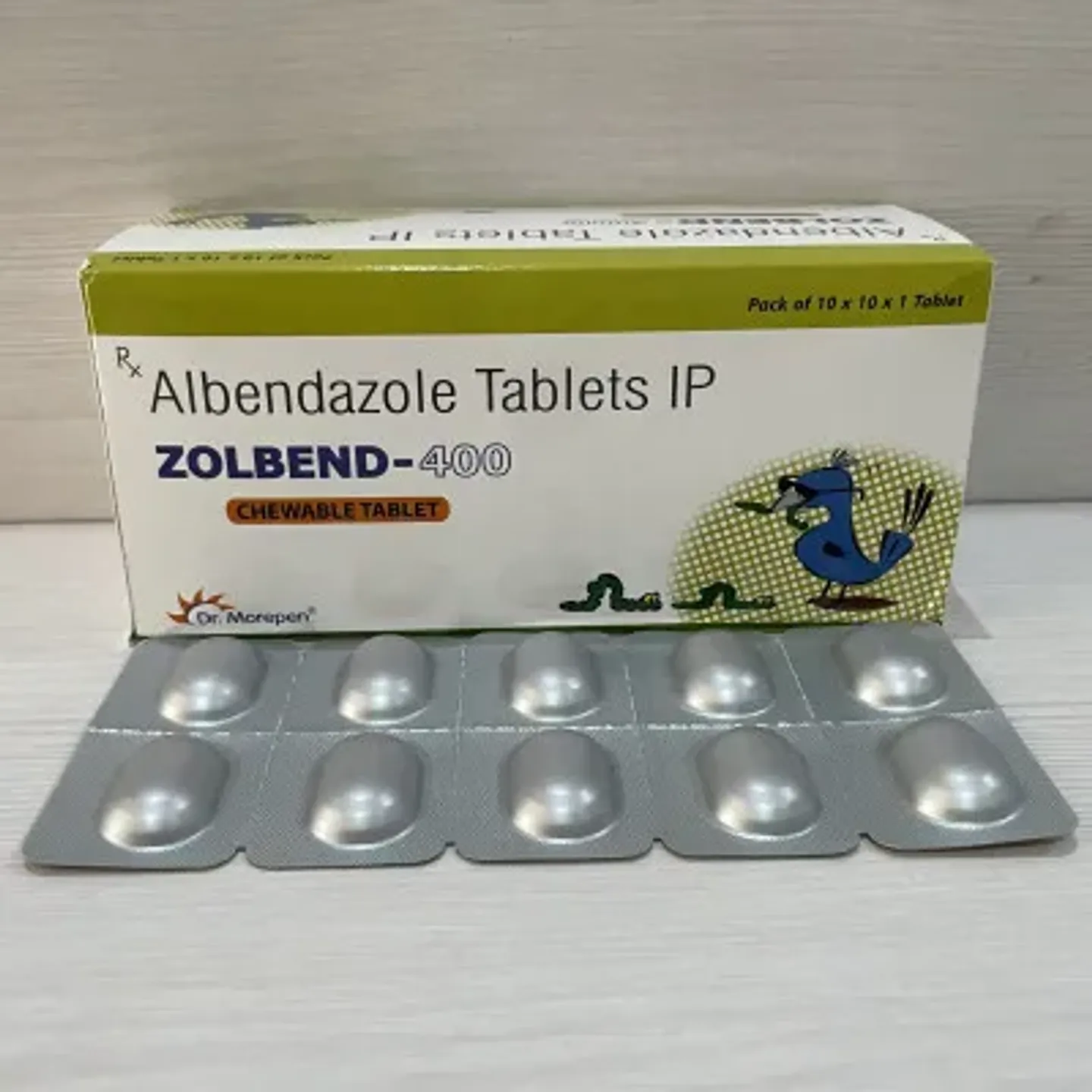 Zolbend 400 Tablet product image