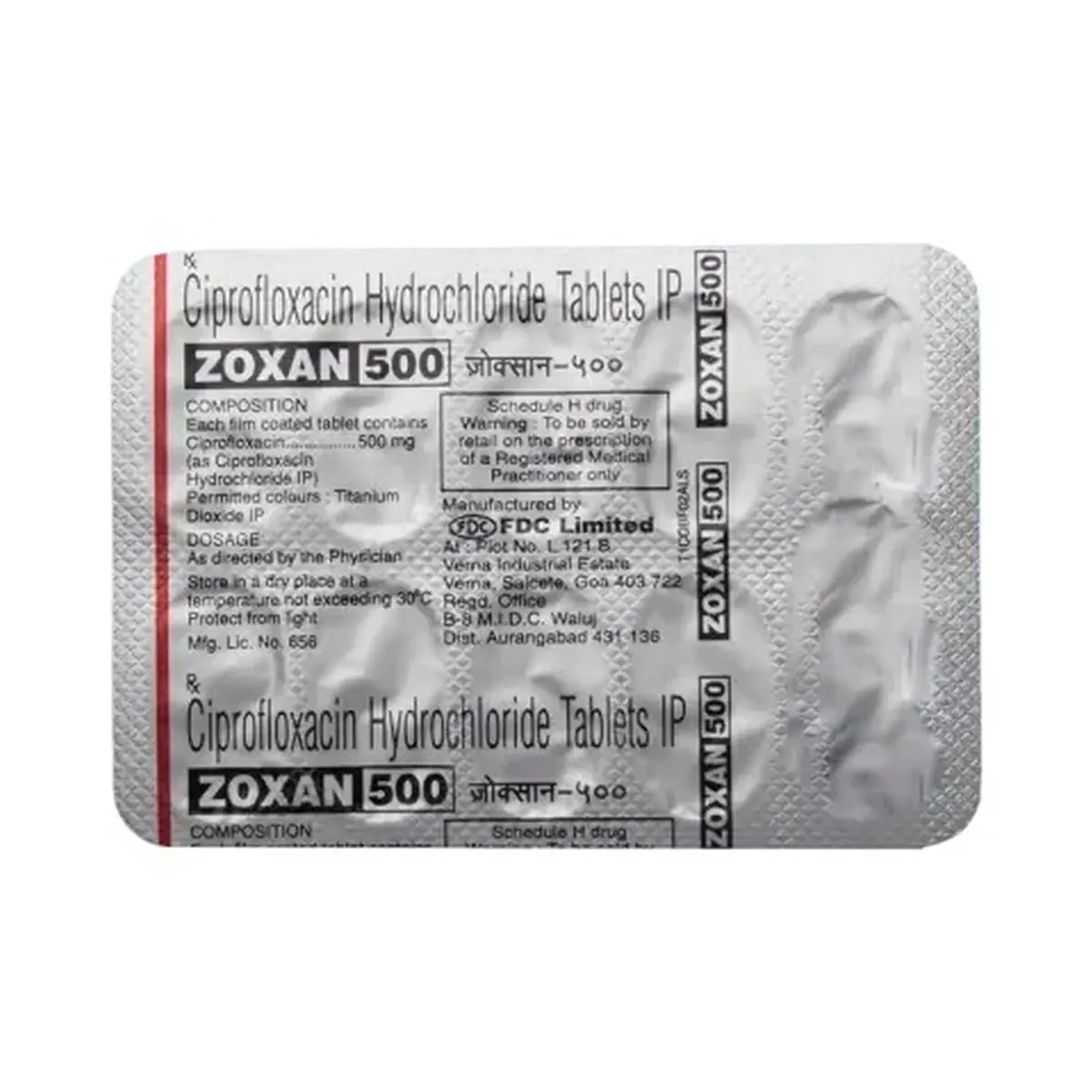 Zoxan 500 Tablet product image