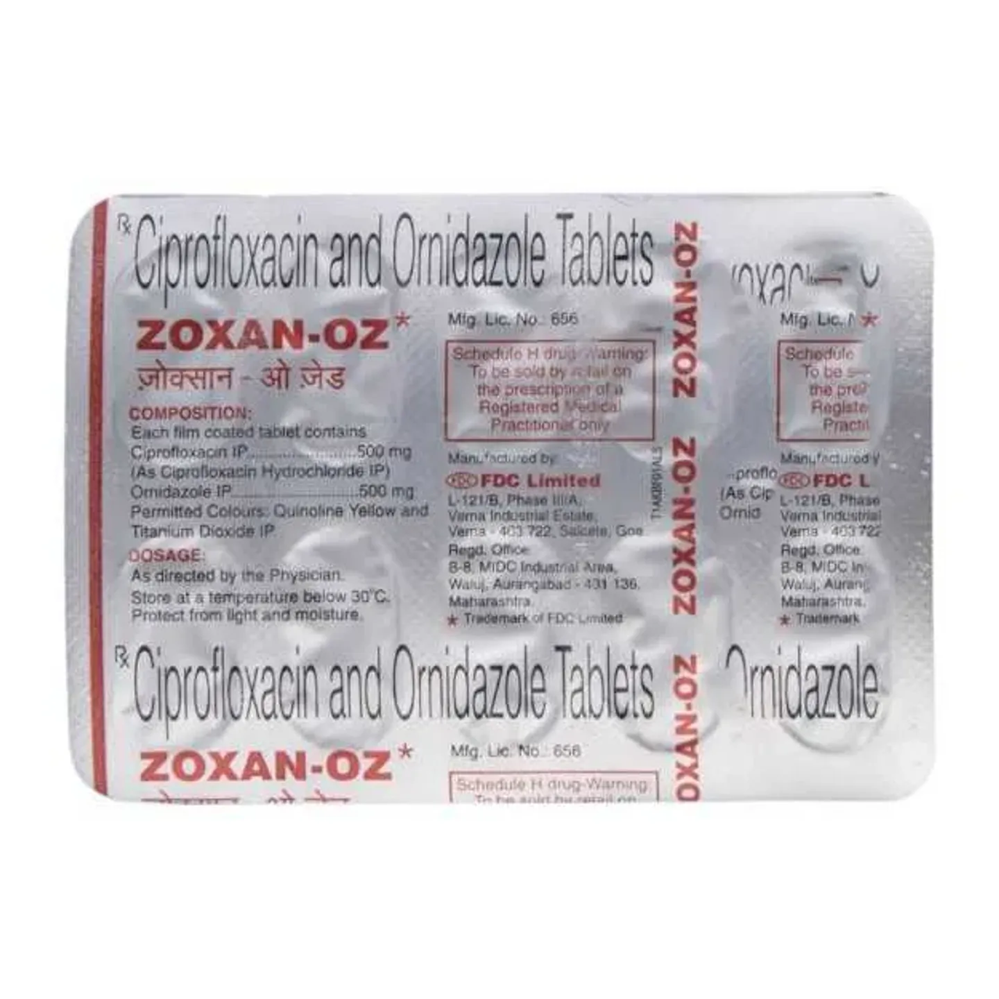 Zoxan Oz Tablet product image