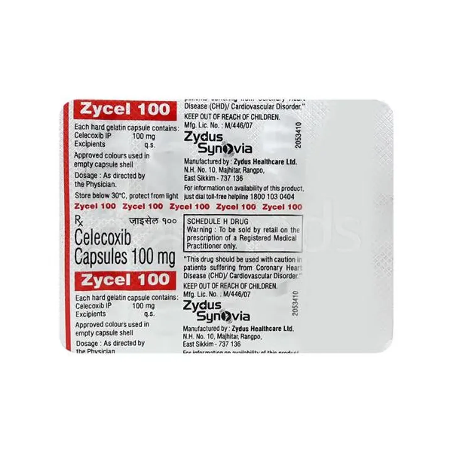 Zycel 100 Capsule product image