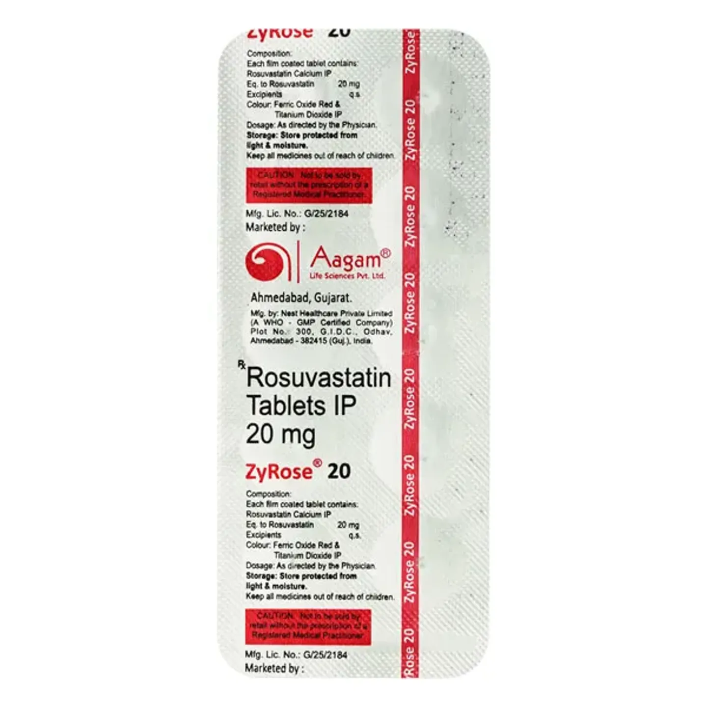 Zyrose 20 Tablet product image