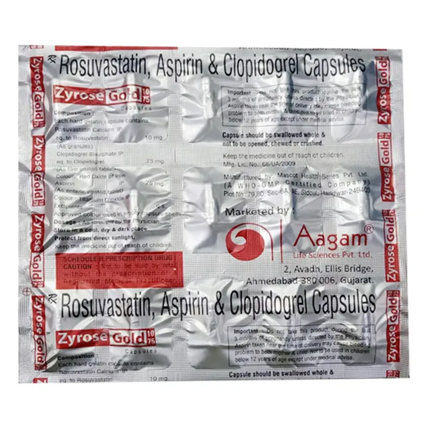 Zyrose Gold 10/75 Capsule product image