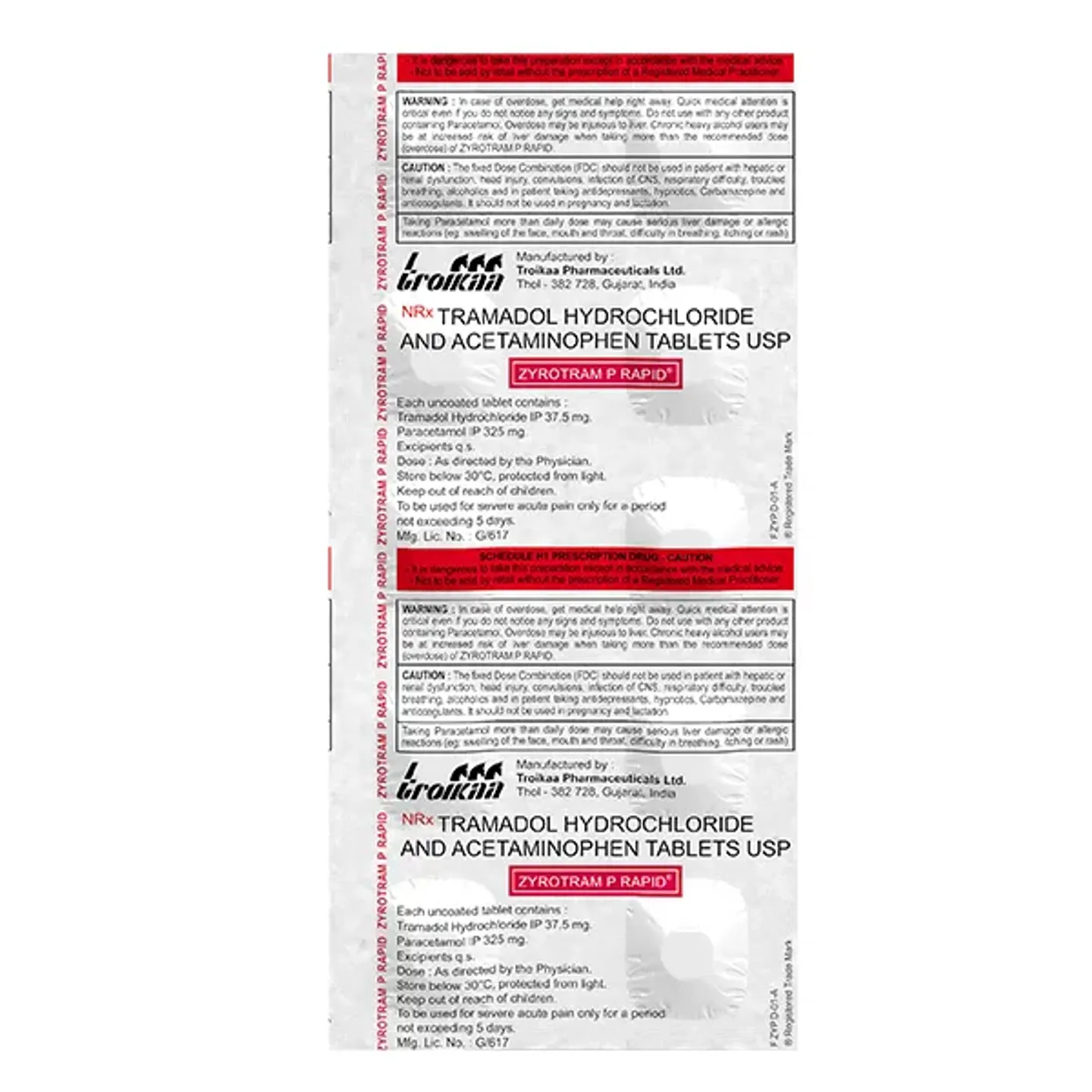 Zyrotram P Rapid Tablet product image