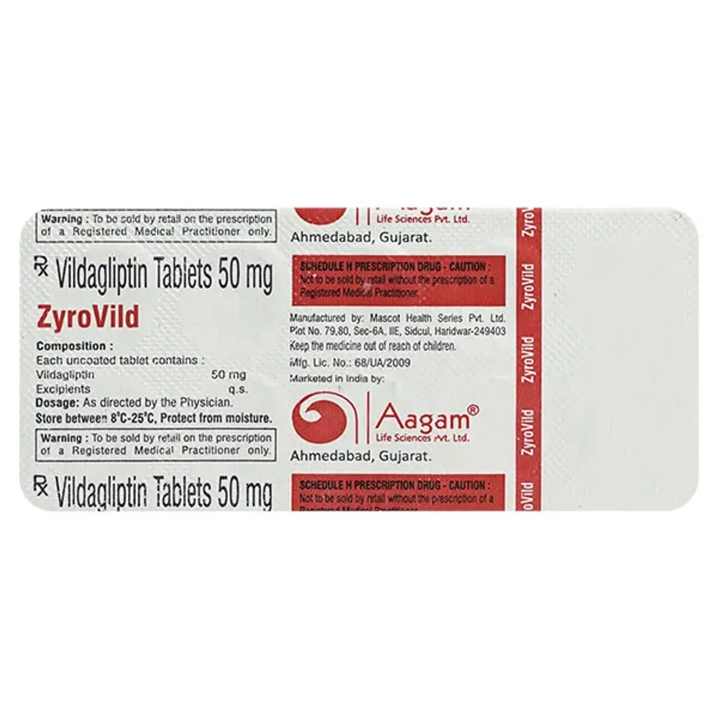 Zyrovild 50 Tablet product image
