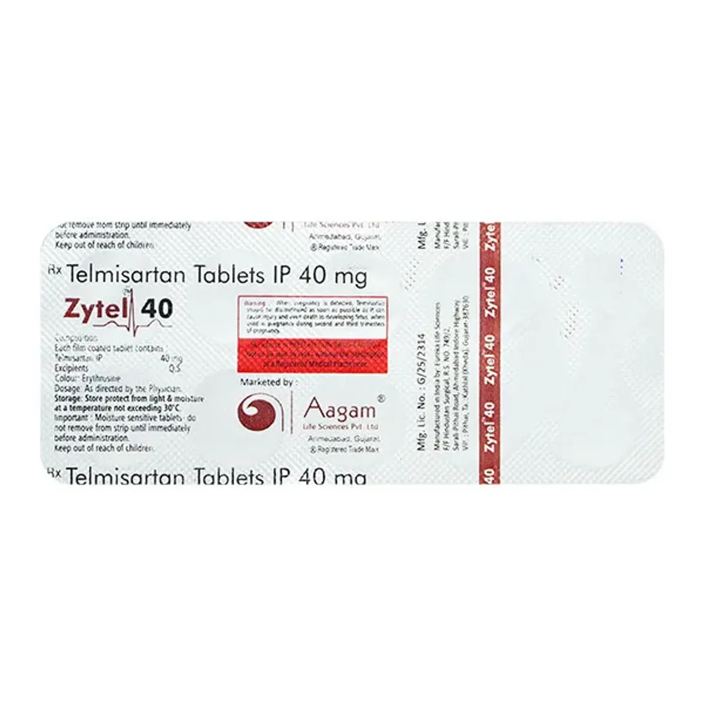 Zytel 40 Tablet product image