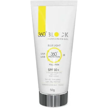 360 Block Sunscreen Spf 50 Gel 50gm product image