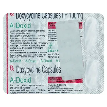 A Doxid 100mg Capsule product image