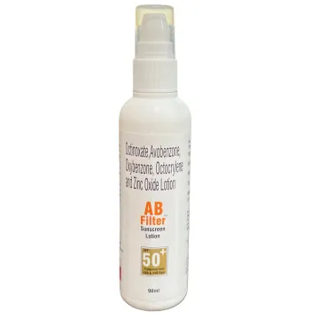Ab Filter Spf 50+ Sunscreen Lotion product image