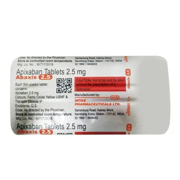 Abaxis 2.5mg 10 Tablet product image