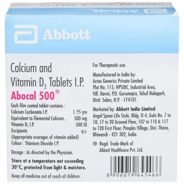Abocal 500 Tablet product image