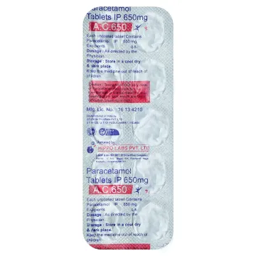 Ac 650mg Tablet product image
