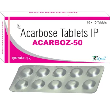 Acarboz 50mg Tablet product image